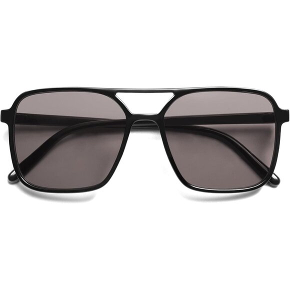 ✨Women\'s Black Trendy Sunglasses Aviator Square Retro 70s Fashion Sun Glasses main image 6